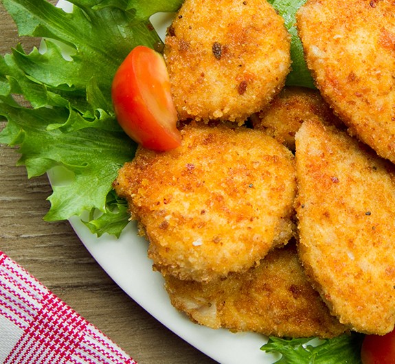 Bild zum Beitrag 'Schnitzel mit Gemüsesticks'